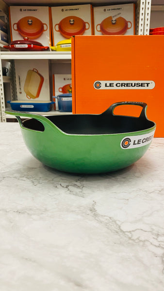 Le Creuset Balti Dish 3qt 24cm - BAMBOO GREEN