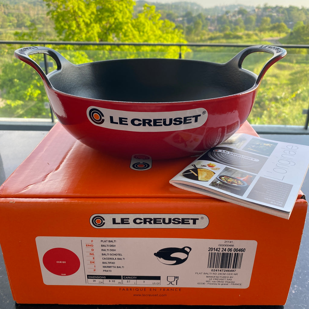 Le Creuset 3-Quart Cast Iron Balti Dish - Flame