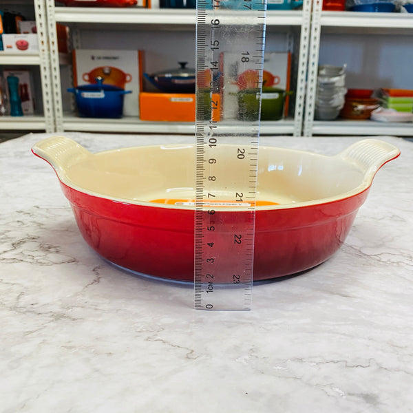 Le Creuset Round Dish 24cm - CERISE