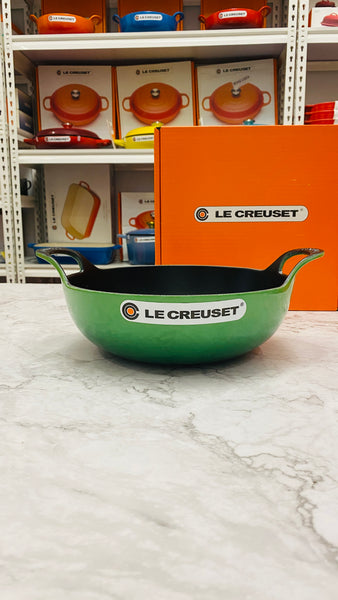 Le Creuset Balti Dish 3qt 24cm - BAMBOO GREEN