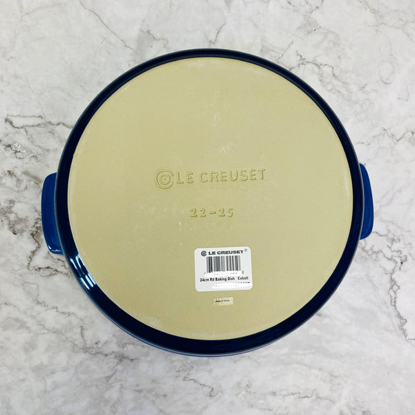 Le Creuset Round Dish 24cm - COBALT