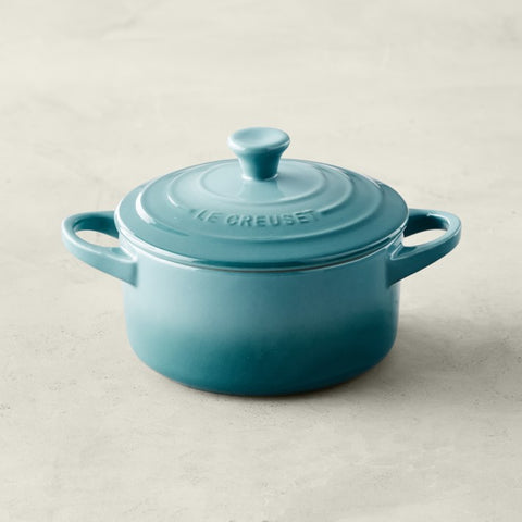 Le Creuset Signature Petite Cocotte, 14 oz. - CARIBBEAN