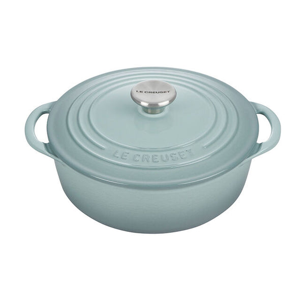 Le Creuset Shallow Round Oven 2.75QT 22cm - SEA SALT